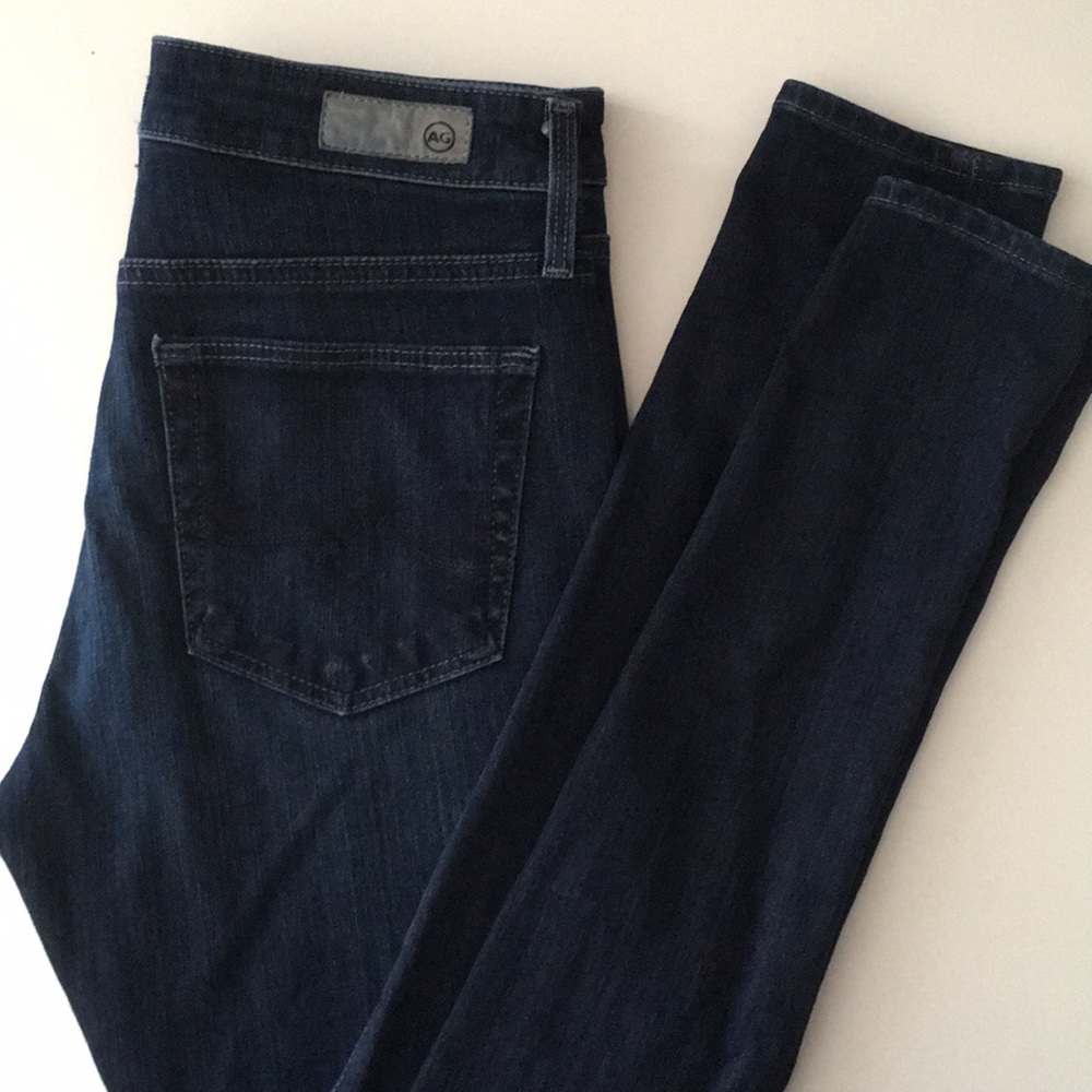 AG The Farrah high rise skinny jeans